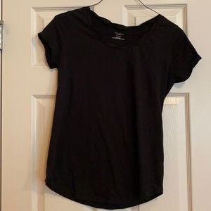Motherhood Maternity black short sleeved shirt size medium